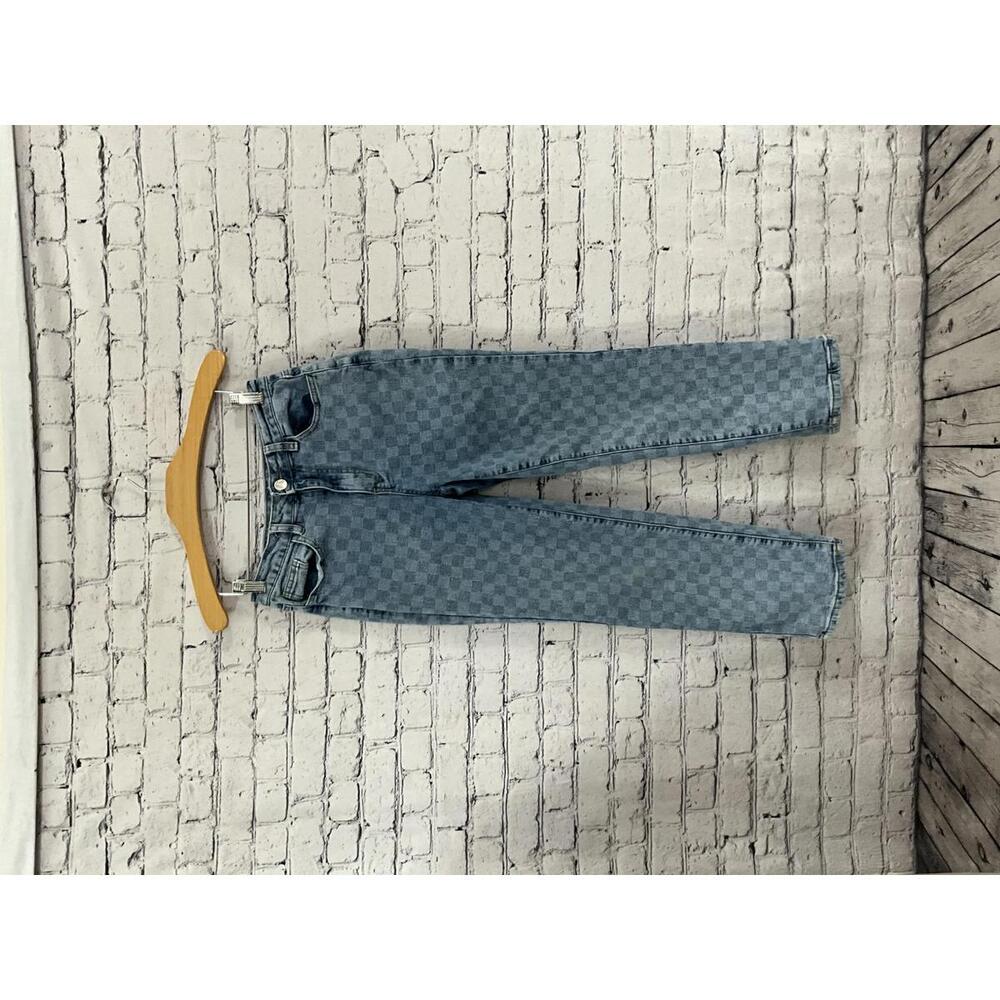 rue21‎ Checkered Pattern Women's Jeans Size 3 25x26